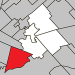 Saint-Colomban Quebec location diagram